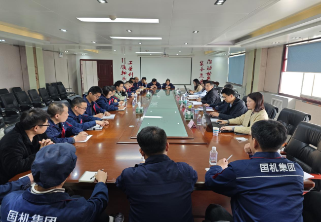 國機精工黨委書記、董事長、總經(jīng)理蔣蔚一行到軸研所調(diào)研